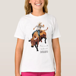 Camiseta Este no es mi primer RODEO : Bull rider