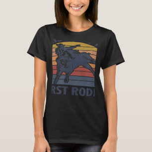 Camiseta Este no es mi primer rodeo montando toros en el oe