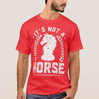 Camiseta Este No Es Un Ajedrez Gracioso Para Caballos
