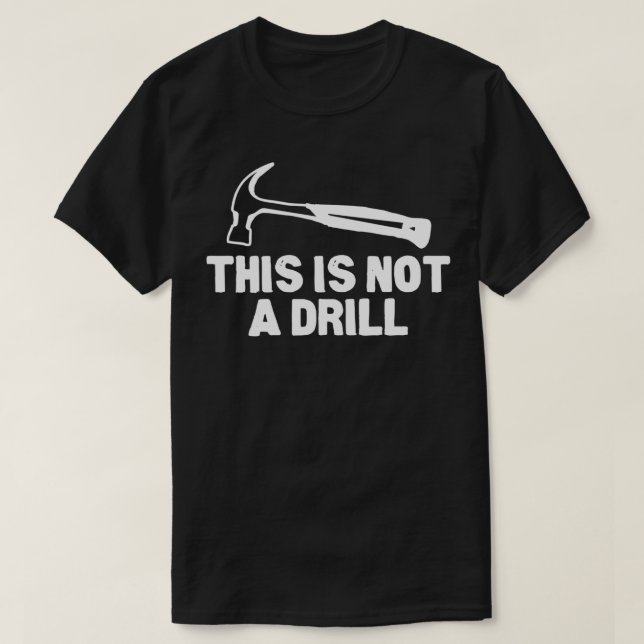 Camiseta Este no es un generador de herramientas de martill (Diseño del anverso)