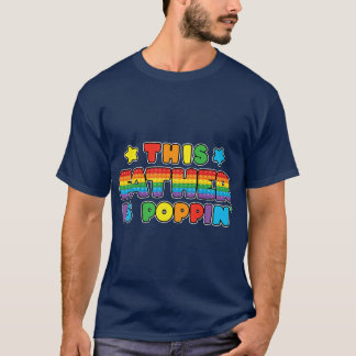 Camiseta Este padre está apuntando, papá Chica de cumpleaño