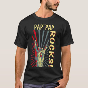 Camiseta Este Pap Pap Rocca Concierto Retro Vintage 70s 80s