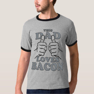 Camiseta Este papá ama el TOCINO