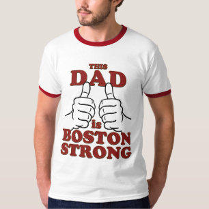 Camiseta Este papá es fuerte de BOSTON