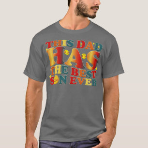 Camiseta Este Papá Tiene El Mejor Hijo De La Historia