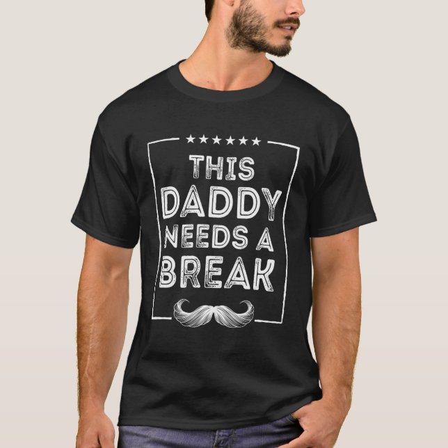 Camiseta Este Papi Necesita Un Viaje De Padre De Vacaciones (Anverso)