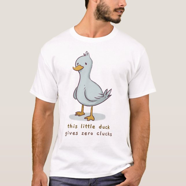 Camiseta Este pato da cero golpes (Anverso)