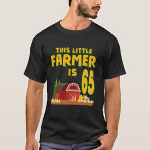 Camiseta Este Pequeño Agricultor Es La Fiesta De Cumpleaños