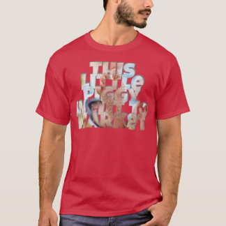 Camiseta Este pequeño cerdo salió al mercado