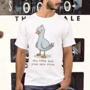 Camiseta Este pequeño pato no da ni un solo cacareo