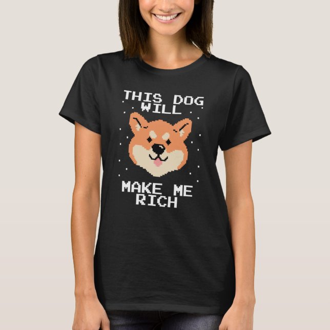 Camiseta Este perro te hará rico criptografía de criptograf (Anverso)