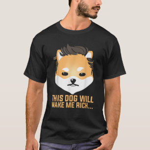 Camiseta Este Perro te Hará Rico Dogelon Mars Elon Meme