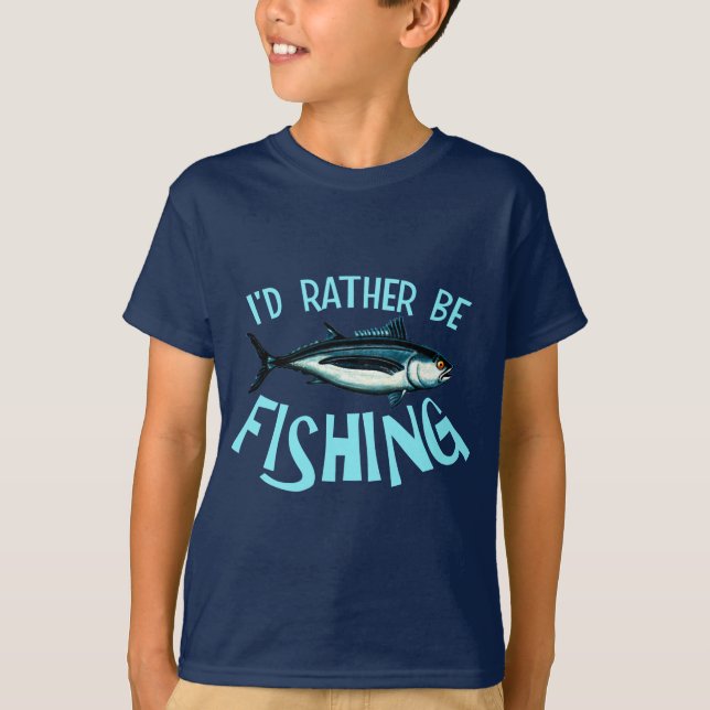 Camiseta Esté pescando bastante (Anverso)