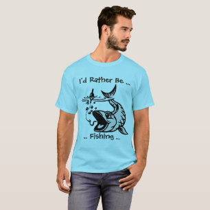 Camiseta Esté pescando bastante