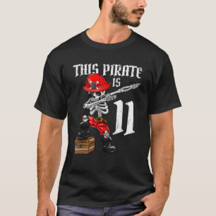 Camiseta Este pirata es el 11 desconcertante pirata.