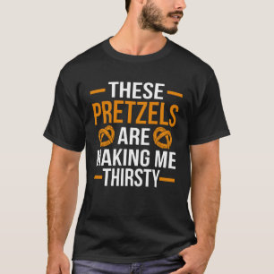 Camiseta Este Pretzel me hace una panadería de bolas de en