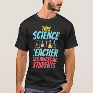 Camiseta Este profesor de ciencias tiene una ciencia asombr