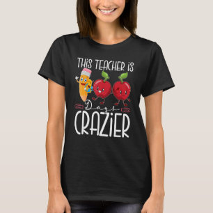 Camiseta Este Profesor Está 100 Días Más Cálido 100 Días Má