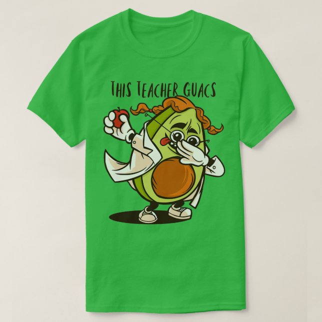 Camiseta Este profesor Guacs es un divertido profesor de ag (Diseño del anverso)