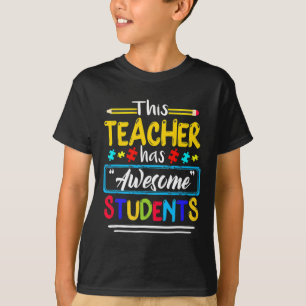 Camiseta Este profesor tiene estudiantes asombrosos que des