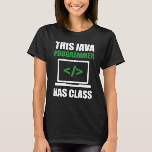 Camiseta Este programador Java tiene codificación de progra