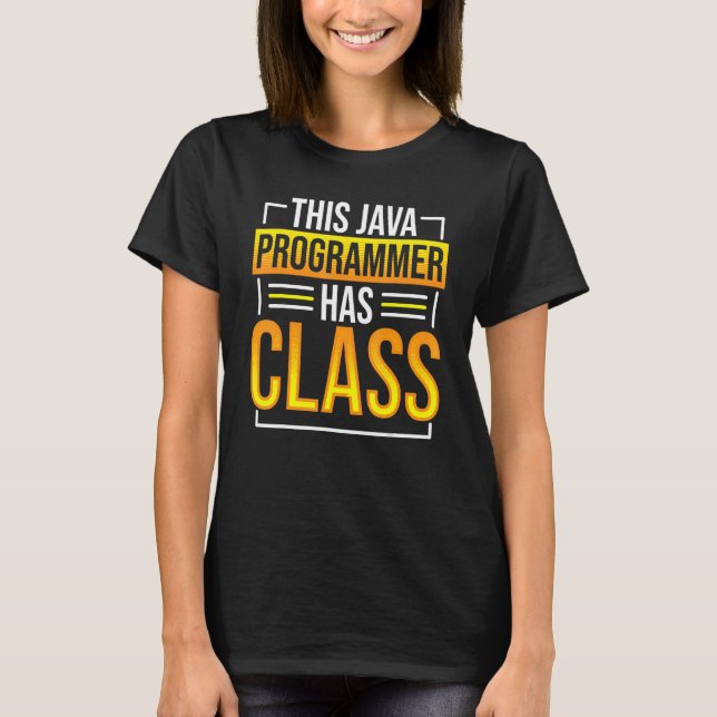 Camiseta Este programador Java tiene codificación de progra (Anverso)