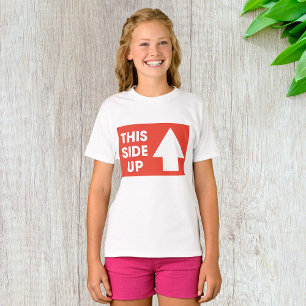 Camiseta Este Rótulo lateral hacia arriba