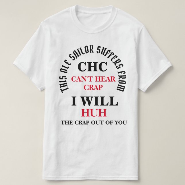 CAMISETA ESTE SALOR OLE SUFRE DE - CHC (Diseño del anverso)
