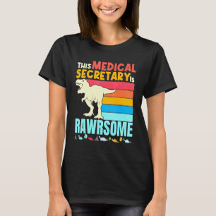 Camiseta Este Secretario Médico Es Una Magnífica Salud De D