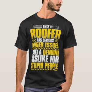 Camiseta Este Techo Tiene Serios Problemas De Ira Que No Le