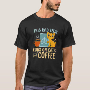 Camiseta Este Técnico de Radiología Funciona con Gatos y Ca