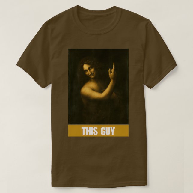 Camiseta Este tipo (Diseño del anverso)