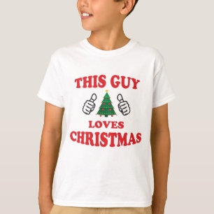 Camiseta Este tipo ama a los navidades