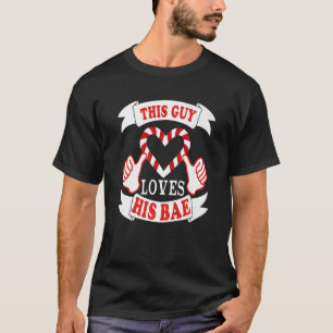 Camiseta Este Tipo Ama a Su Novia Bae Día de San Valentín 