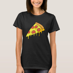Camiseta Este Tipo Corre Sobre Pepperoni Pizza