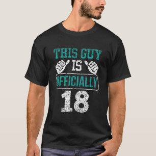 Camiseta Este Tipo Tiene 18 Ochenta Festejos.