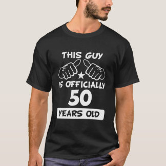 Camiseta Este Tipo Tiene Oficialmente 50 Años, Gracioso.