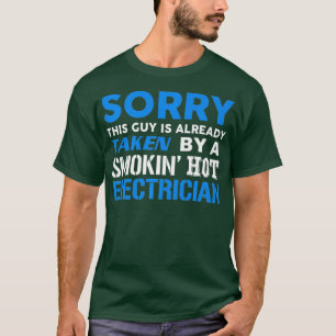 Camiseta Este Tipo Tomado Por Un Electricista Caliente Hume