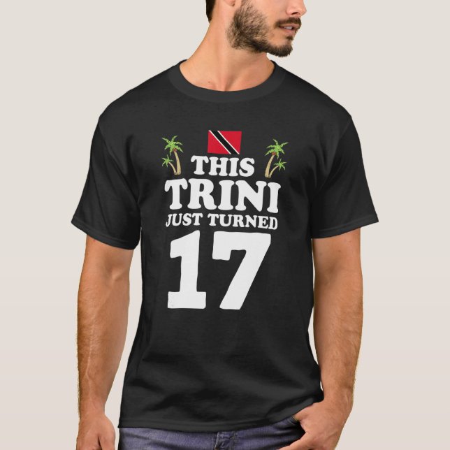Camiseta Este trinitense acaba de cumplir 17 años G en Trin (Anverso)