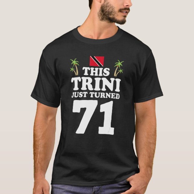 Camiseta Este trinitense acaba de cumplir 71 años G en Trin (Anverso)