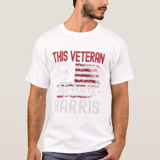 Camiseta Este veterano apoya a Harris
