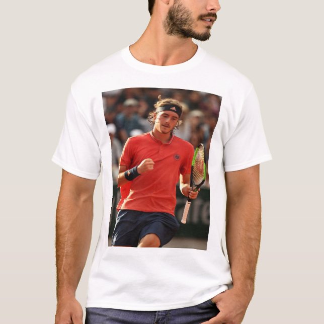 Camiseta estefanos tsitsipas (Anverso)