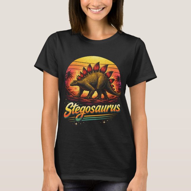 Camiseta Estegosaurio (Anverso)