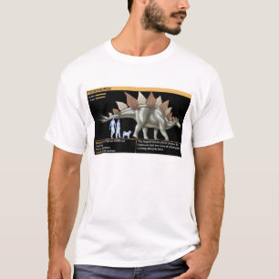 Camiseta Estegosaurio - Biología de dinosaurios del Jurásic