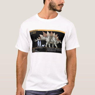 Camiseta Estegosaurio - Biología de dinosaurios del Jurásic