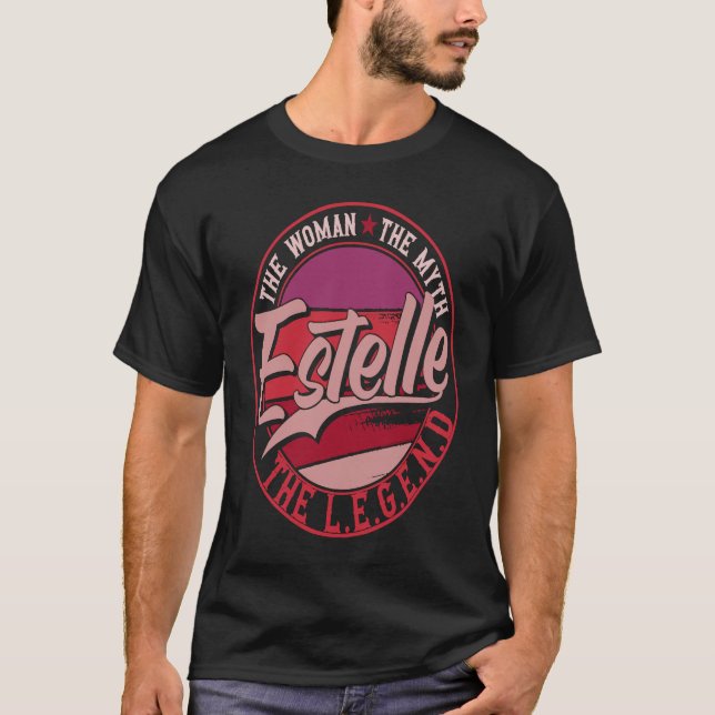 Camiseta Estelle, la dama del mito, la leyenda (Anverso)