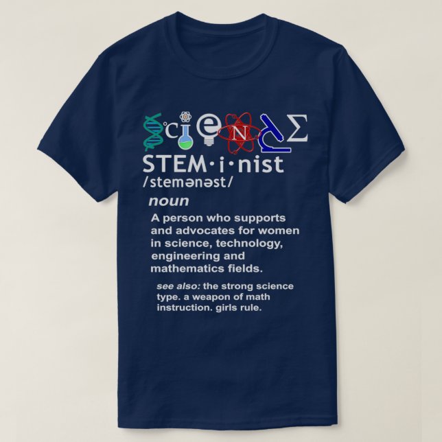 Camiseta Esteminista Una Persona Que Aboga Por Las Mujeres  (Diseño del anverso)