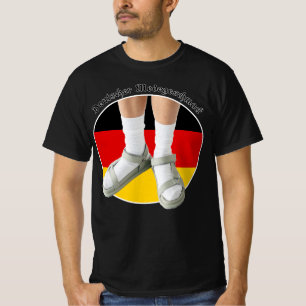 Camiseta Estereotipo de sandalias blancas de sabor de moda