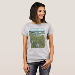 Camiseta Estero Bay Central California Ilustracion Beach