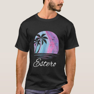 Camiseta Estero Florida Vacation Beach Tropical Family Grou
